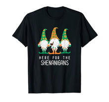 Load image into Gallery viewer, St Patrick Gnome Irish Day Shenanigan Leprechaun Shamrock T-Shirt-1167590
