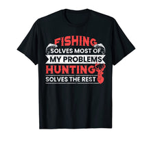 Load image into Gallery viewer, Funny Fishing Hunting Gift for Christmas Humor Hunter Cool T-Shirt-618977
