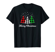 Load image into Gallery viewer, Christmas Santa Tree Xmas Christmas July Holiday Plaid Funny T-Shirt
