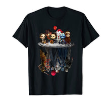 Load image into Gallery viewer, Horror Character Creepy Cute Halloween Shirt Gift T-Shirt T-Shirt
