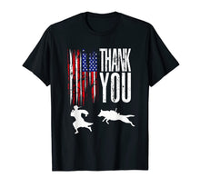 Load image into Gallery viewer, Zero Bark Thirty Thank Hero Dog T-Shirt
