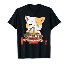 Load image into Gallery viewer, Kawaii Neko Ramen Cute Ramen Cat Japanese Noodle Funny Anime T-Shirt-261099
