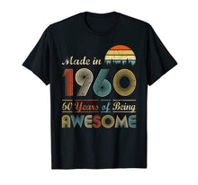 Load image into Gallery viewer, Vintage 1960 Made in 1960 60th birthday 60 years old Gift T-Shirt-542691

