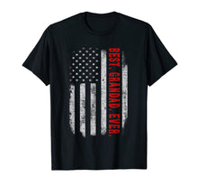Load image into Gallery viewer, Mens Best Grandad Ever Vintage American Flag Gift Grandad T-Shirt-653628
