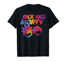 Load image into Gallery viewer, Rick And Morty Tie Dye Drip Graphic T-Shirt
