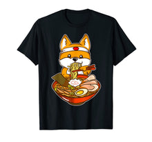 Load image into Gallery viewer, Kawaii Japanese Anime Shiba Inu Ramen T-Shirt
