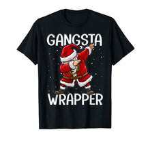 Load image into Gallery viewer, Gangsta Wrapper Funny Dabbing Santa Christmas Gift Men Kids T-Shirt
