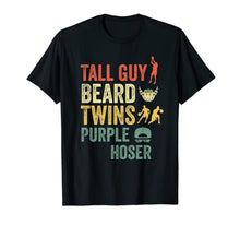 Load image into Gallery viewer, Perfect gift for kids dude-TALL GUY BEARD TWINS PURPLE HOSER T-Shirt-446879
