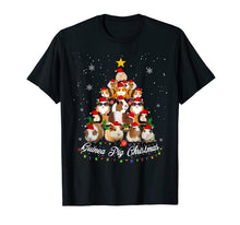 Load image into Gallery viewer, Tree Guinea Pig Christmas Tee Guinea Pig Christmas Pajamas T-Shirt
