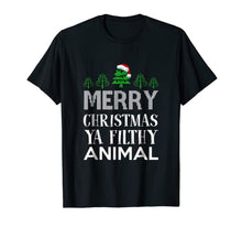 Load image into Gallery viewer, Filthy Animal Ya Merry Christmas Funny Ugly T-Shirt-290215
