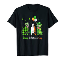 Load image into Gallery viewer, Irish Flag Three Pitbull Dogs Happy St. Patrick's Day Gift T-Shirt-525159
