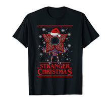 Load image into Gallery viewer, stranger Christmas things Ugly Christmas xmas Santa T-Shirt
