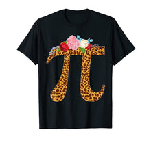 Load image into Gallery viewer, Pi Day Leopard Flower Costume Math Teacher 3.14 Gift T-Shirt-953279
