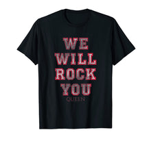 Load image into Gallery viewer, Queen Official We Will Rock You Pink T-Shirt
