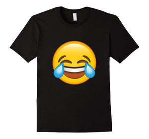 Funny Laughing Crying/Tears of joy Emoji tshirt