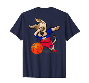 Dog Dabbing Haiti Basketball Jersey Haitian Sport Team Shirt