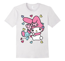 Load image into Gallery viewer, My Melody and Friend Sweet Hearts Tee Shirt
