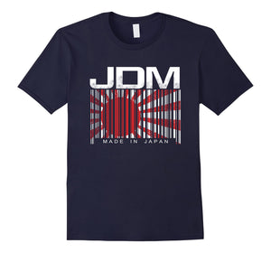 JDM Barcode Made in Japan Motorsport Mens Shirt T-shirt