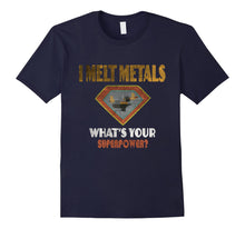 Load image into Gallery viewer, Blacksmith Superpower Vintage Blacksmith Distressed Shirt
