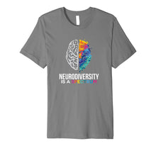 Load image into Gallery viewer, Neurodiversity Is A Spectrum TShirt For ASD, ADHD,Tourette's
