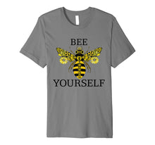 Load image into Gallery viewer, Bee Yourself Namaste Love Premium T-Shirt
