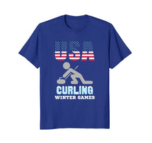 Load image into Gallery viewer, Curling 2018 Winter Sports Games Chess on Ice Gift T-Shirt
