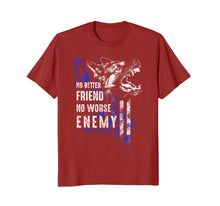 Load image into Gallery viewer, Thin Blue Line K9: No Better Friend T-shirt
