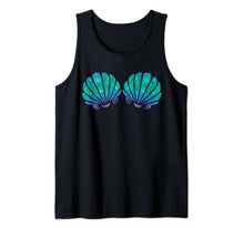 Load image into Gallery viewer, Mermaid Sea Shell Bra Costume Tank Top
