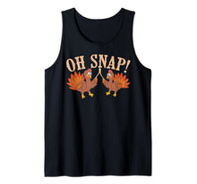Load image into Gallery viewer, Cool Oh Snap! | Funny Turkey With Wishbone Thanksgiving Gift Tank Top
