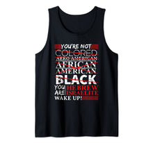 Load image into Gallery viewer, Hebrew Israelite Wake Up Israel Design Tank Top
