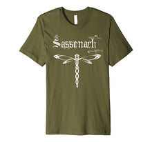 Load image into Gallery viewer, Sassenach Gaelic Dragonfly Scottish Outlander T-Shirt
