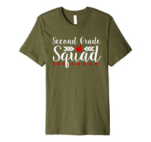 Load image into Gallery viewer, Second Grade 2nd Squad Cute Gift Shirt Back To School
