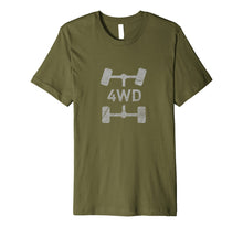 Load image into Gallery viewer, 4WD Retro T-Shirt Offroad Overland 4x4
