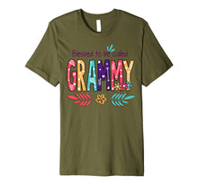 Load image into Gallery viewer, Blessed To Be Called Grammy Flower T-Shirt Funny Grammy Gift Premium T-Shirt
