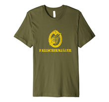 Load image into Gallery viewer, WW2 German Paratrooper Airborne Fallschirmjager T-shirt
