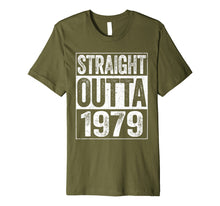 Load image into Gallery viewer, Straight Outta 1979 T-Shirt 40th Birthday Gift Shirt
