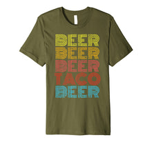 Load image into Gallery viewer, Beer Taco Food Saying Funny Mexican Cinco De Mayo Sweatshirt Premium T-Shirt
