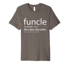 Load image into Gallery viewer, Funcle Definition T-shirt - Gift for the #1 Uncle
