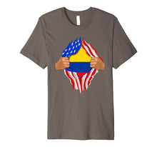 Load image into Gallery viewer, Colombian Blood Inside Me T-Shirt | Colombia Flag Gift
