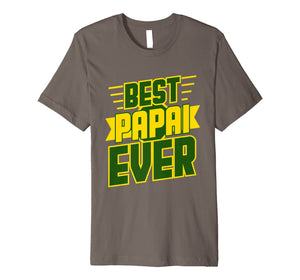 Best Papai Ever Awesome Brazilian Dad Brazil T-shirt Gift