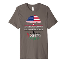 Load image into Gallery viewer, American Grown with Palestinian Roots - Palestine T-Shirt

