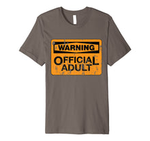 Load image into Gallery viewer, Warning Official Adult Funny 18th Birthday Gifts 18 Year Old Premium T-Shirt
