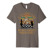 Load image into Gallery viewer, Distressed Sloth Chess Team Funny Slow Chess Players gift Premium T-Shirt
