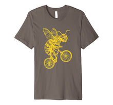 Load image into Gallery viewer, SEEMBO Bee On A Bicycle T-Shirt Funny Cycling Bike Gift
