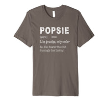Load image into Gallery viewer, Mens Popsie Grandpa Grandfather Funny Premium Gift T-Shirt

