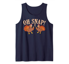 Load image into Gallery viewer, Cool Oh Snap! | Funny Turkey With Wishbone Thanksgiving Gift Tank Top
