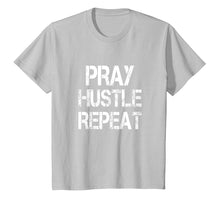 Load image into Gallery viewer, Pray Hustle Repeat Shirt Vintage Christian Prayer Gift
