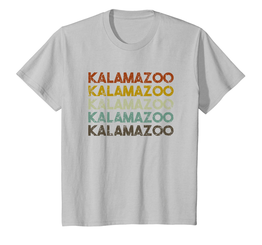 Kalamazoo, Michigan - Retro Vintage Shirt