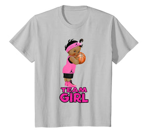 Ethnic Basketball Team Girl Baby Shower T-Shirt
