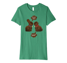 Load image into Gallery viewer, Happy Easter Chocolate Bunny My Butt Hurts What Girls Shirt
